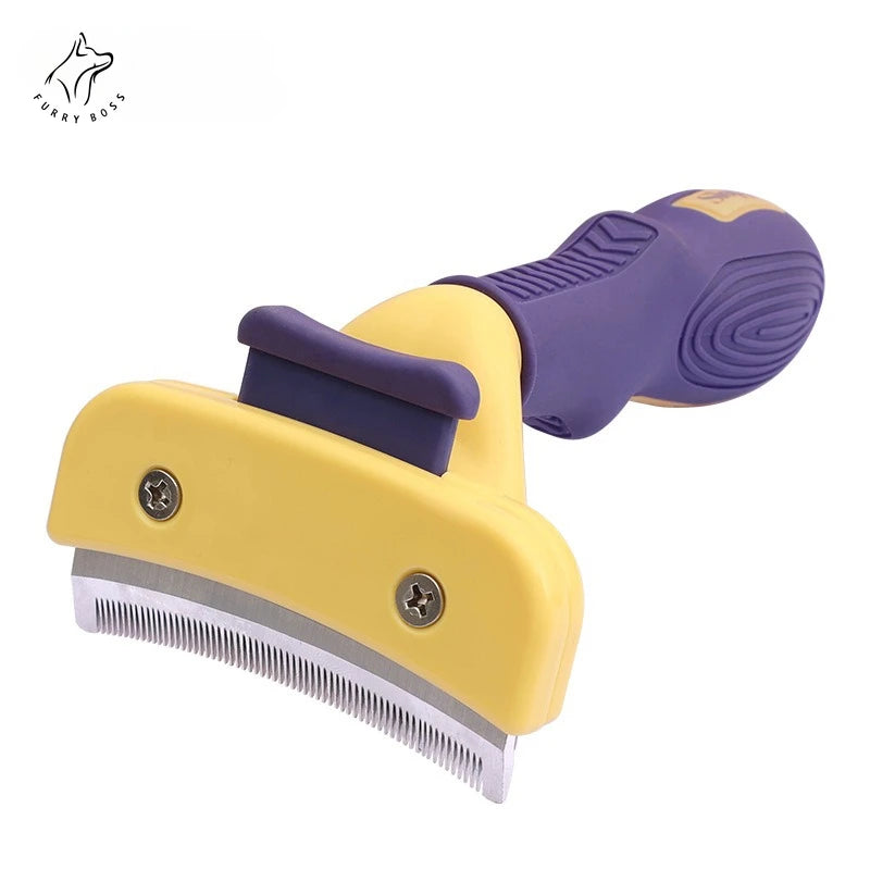 Pet brush, pet grooming tool, deshedding comb, Teddy and Golden Retriever hair removal brush, pet cleaning supplies
