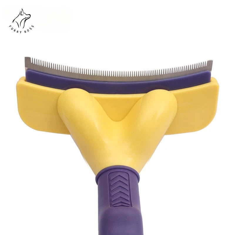 Pet brush, pet grooming tool, deshedding comb, Teddy and Golden Retriever hair removal brush, pet cleaning supplies